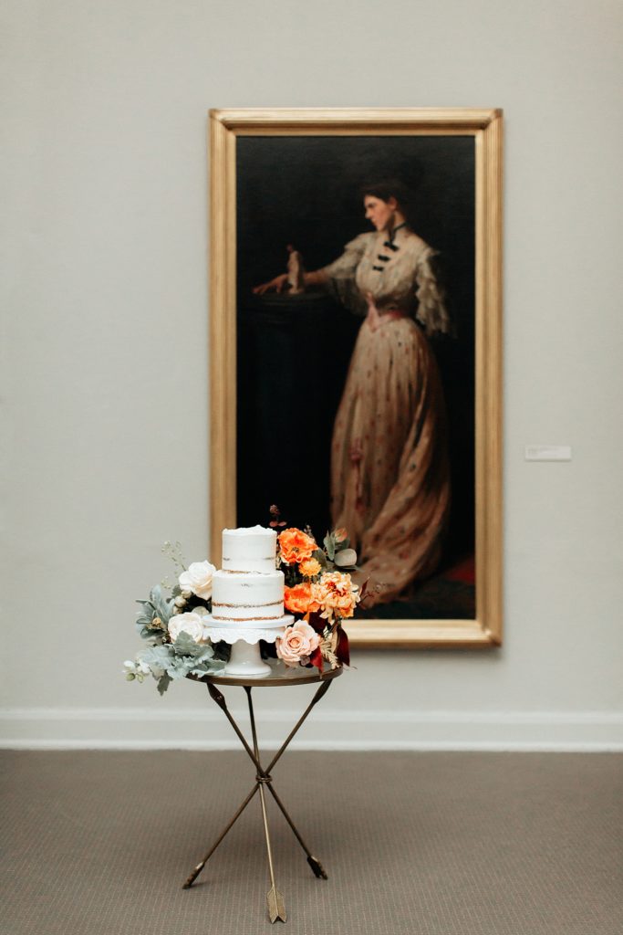 Spring Wedding Cake, at PAFA Museum, Philadelphia 